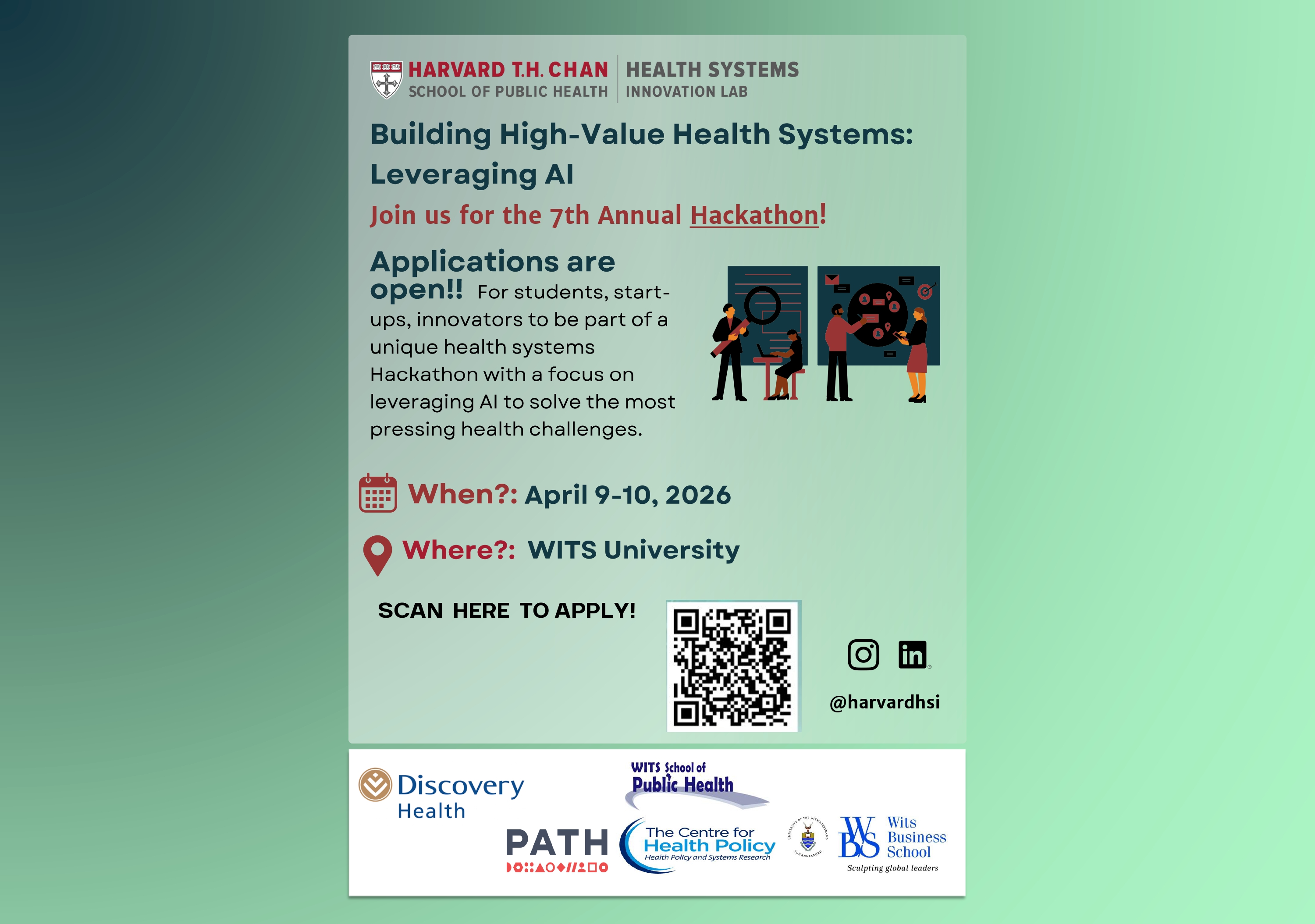 Harvard Health Systems Innovation Lab Hackathon
